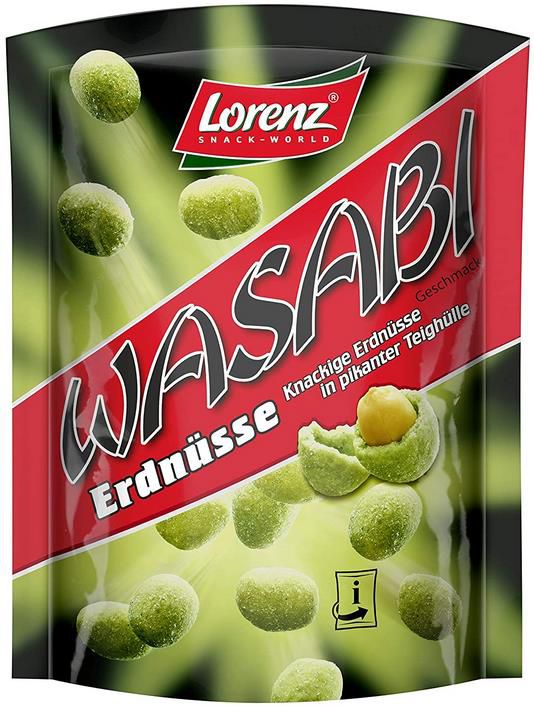 11er Pack Lorenz Snack World Wasabi Erdnüsse, 11 x 100 g ab 21,91€ (statt 27€)   Prime Sparabo