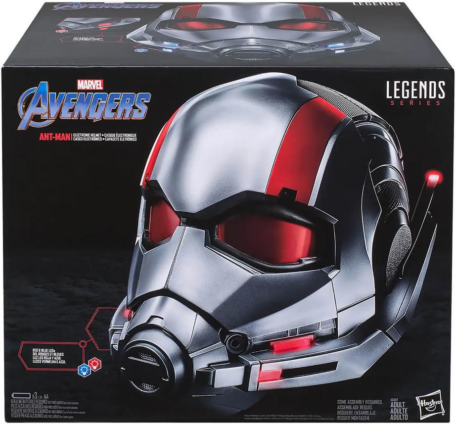Hasbro Avengers   Marvel Legends Replica Ant Man Helm für 90,18€ (statt 120€)