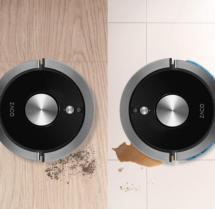 ZACO A9s Saugroboter mit Wischfunktion, App, Alexa Steuerung und Ladestation für 199,99€ (statt 270€)