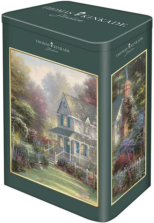 Schmidt Spiele 59925 Thomas Kinkade, Victoria Garden II, 500 Teile Puzzle in Nostalgiedose für 8,19€ (statt 11€)   Prime