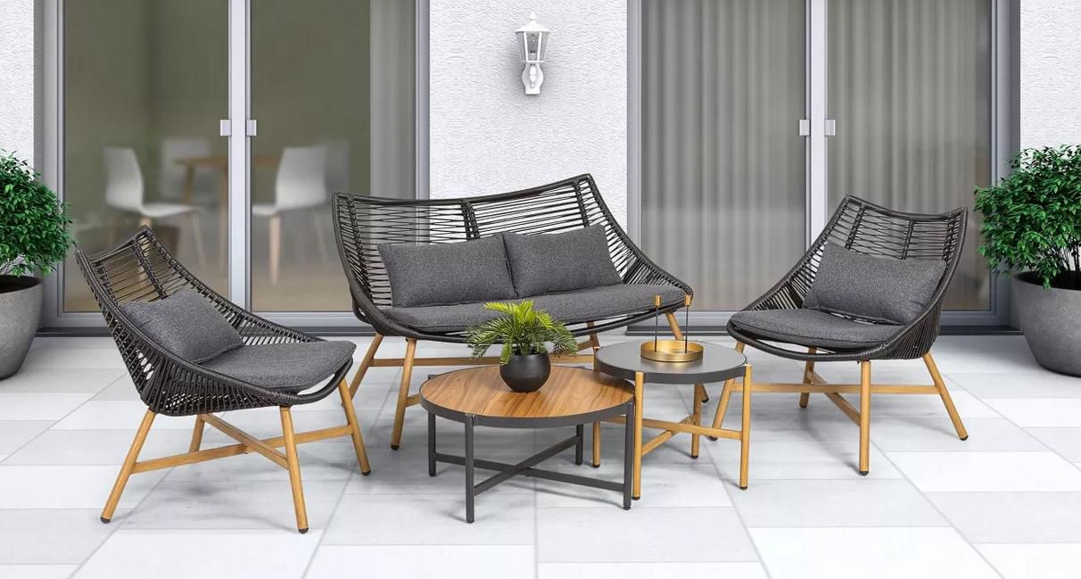 TrendLine Formentera Lounge Set inkl. Auflagen für 599€ (statt 699€)