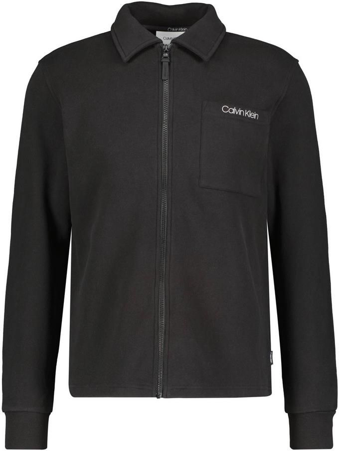 CALVIN KLEIN Herren Sweatjacke in Schwarz für 51,85€ (statt 73€)