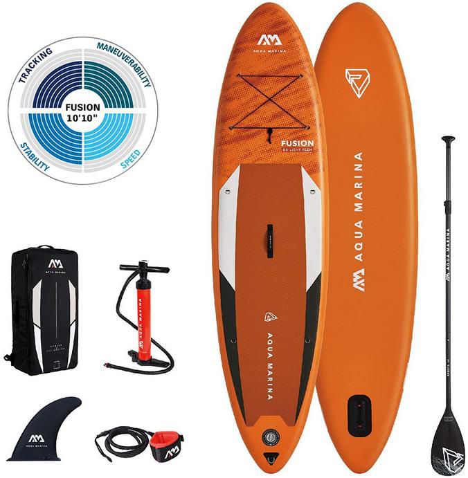 Aqua Marina Fusion Aufblasbares Allrounder SUP mit Zubehör ab 229€ (statt 268€)