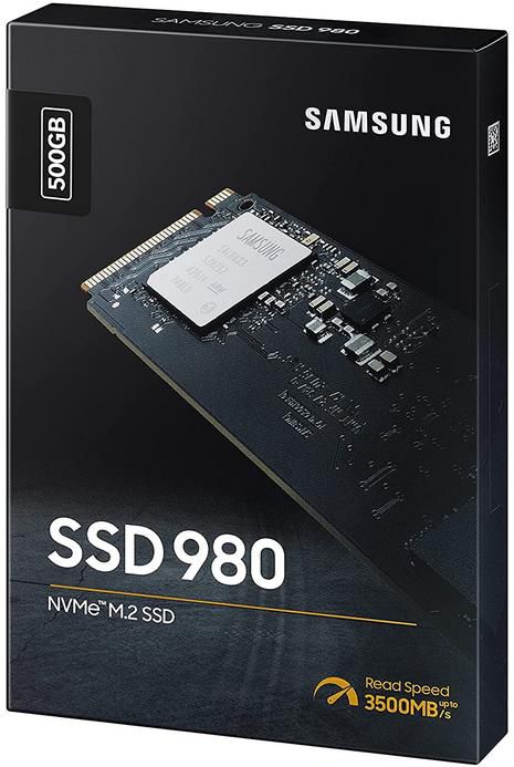 Samsung 980 (MZ V8V500BW) PCIe 3.0 NVMe M.2 Interne SSD mit 500GB für 44,99€ (statt 51€)