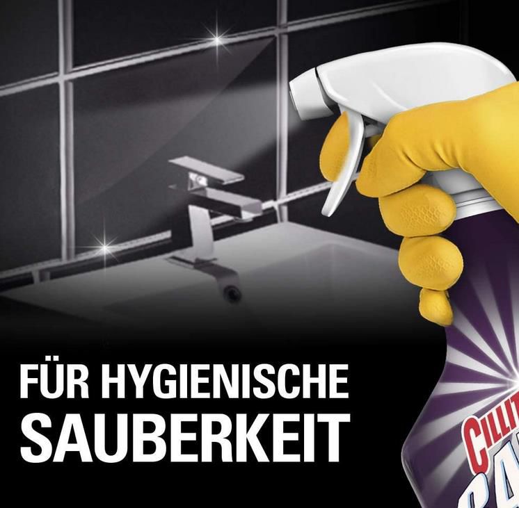 CILLIT BANG Kraftreiniger schwarzer/weißer Schimmel & Hygiene 750ml ab 1,99€   Prime Sparabo