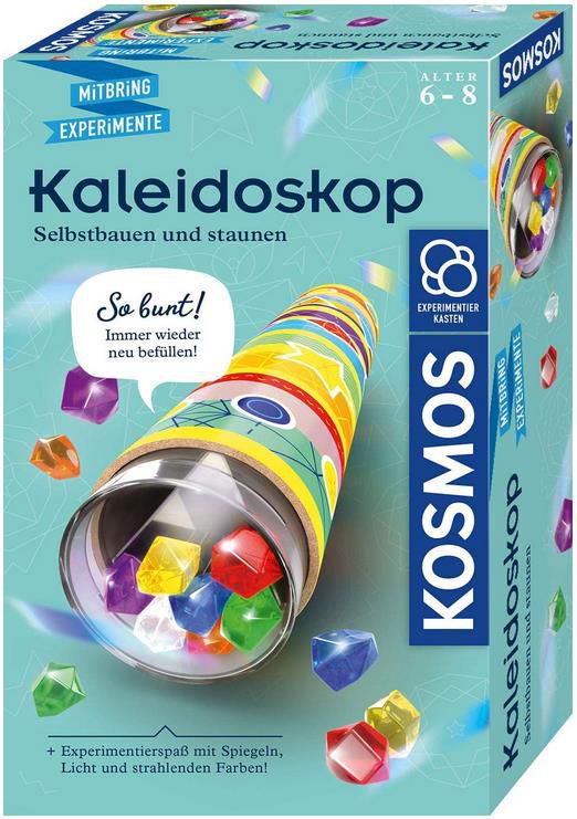 2x KOSMOS 657987 Kaleidoskop   Experimentier und Bastel Set für 13,18€ (statt 17€)   Prime