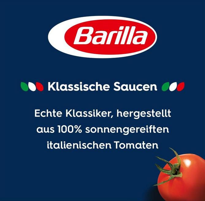 6er Packs Barilla Pastasaucen in versch. Sorten je 400Gr ab 8,59€   Sparabo