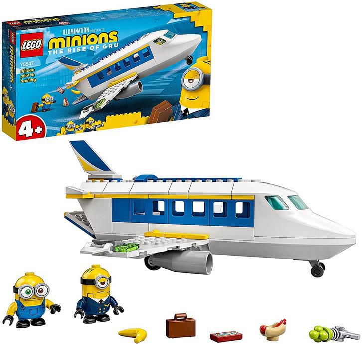 Lego 75547 Minions Flugzeug mit Figuren: Stuart und Bob für 17,20€ (statt 26€)   Prime