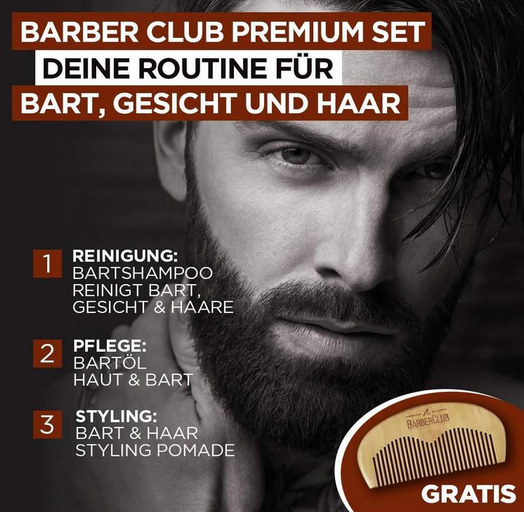 LOréal Men Expert Bartpflege Set mit Bartöl, Bartshampoo, Bartkamm und Bart Styling Pomade für 11,57€ (statt 18€)   Prime