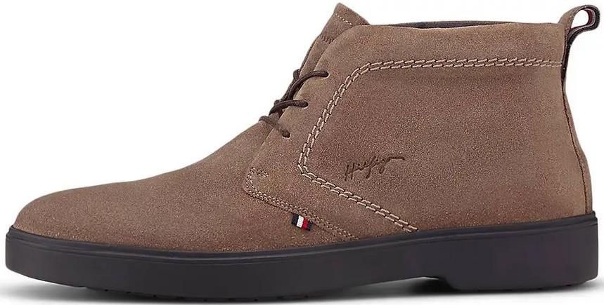 Hot! Tommy Hilfiger Suede Herren Freizeitschuhe in Beige für 69,25€ (statt 110€)   Gr.: 44   46
