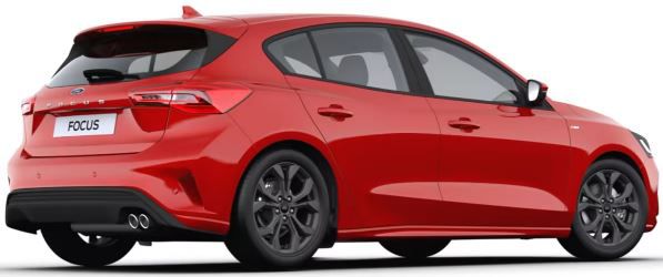 Privat: Ford Focus 1,0 EcoBoost Hybrid ST Line mit 155PS für 270€ mtl.   LF: 0,73