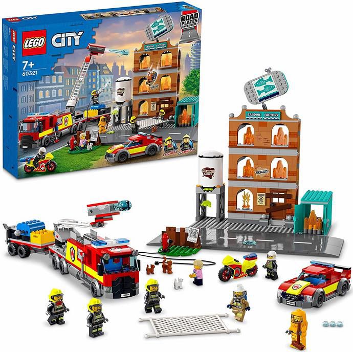 LEGO 60321 City Feuerwehreinsatz mit Löschtruppe für 54,90€ (statt 68€)