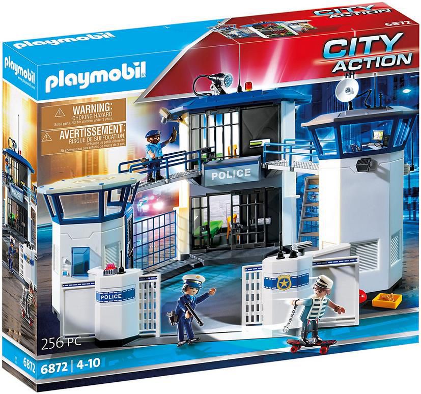 PLAYMOBIL 6872 Polizei Kommandozentrale mit Gefängnis für 44,66€ (statt 51€)