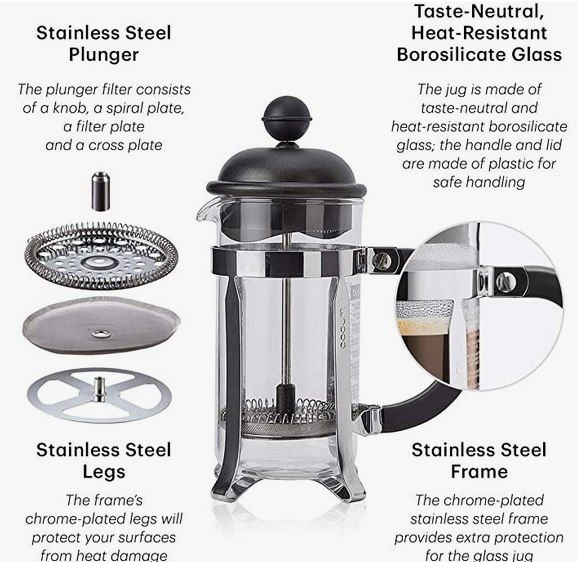 Bodum French Press System & Edelstahlfilter für 14,99€ (statt 29€)