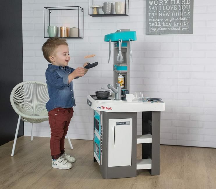 Smoby Tefal Studio Bubble Spielküche mit vielen Funktionen und Zubehör für 29,67€ (statt 54€)   Prime