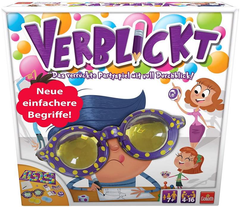 Goliath 76111   Verblickt, Partyspiel für Jung und Alt für 14,99€ (statt 19€)