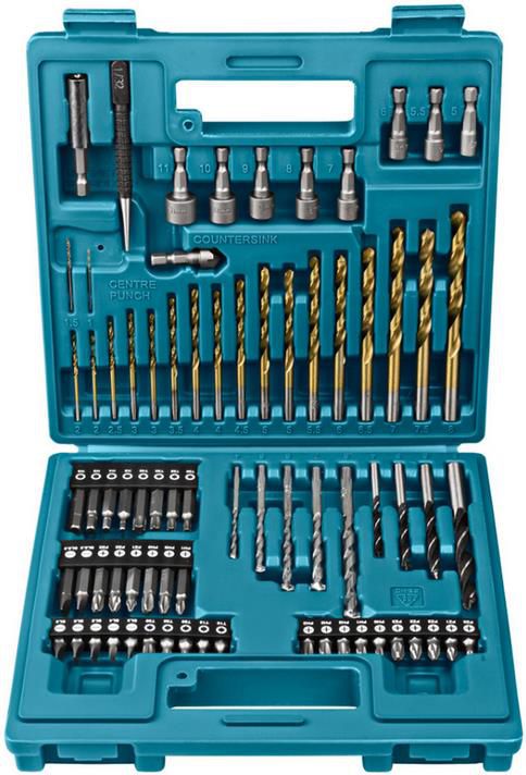 Makita B 49373 Bit  und Bohrer Set im Koffer 75 tlg. für 23,31€ (statt 28€)