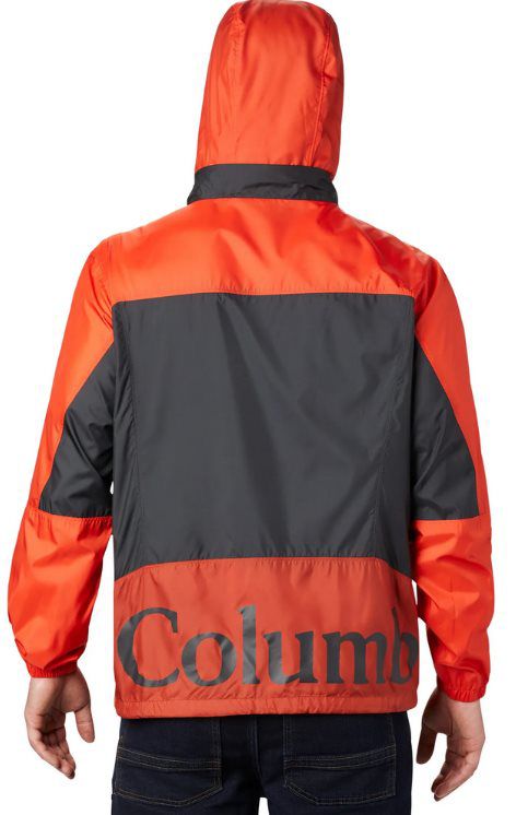 Columbia Point Park Windbreaker in Rot/Schwarz für 33,33€ (statt 50€)