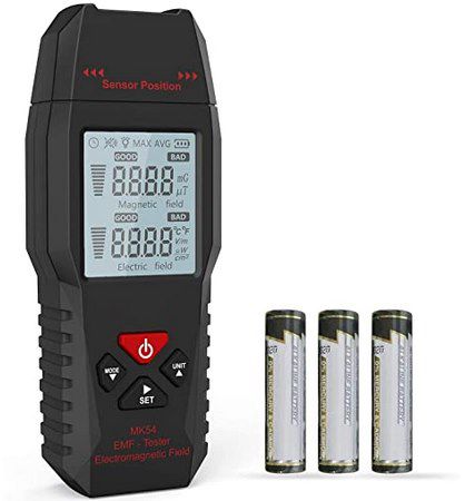 MK45 EMF Messgerät mit LCD für 14,61€ (statt 20€)   Prime