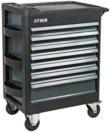 STIER Werkstattwagen Premium mit Kunststoffabdeckung   unbefüllt für 294,79€ (statt 328€)