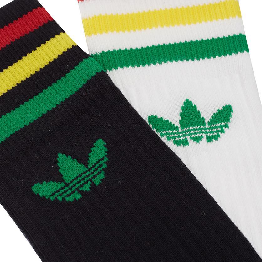 2 Paar adidas Originals Solid Crew Socken für 9,94€ (statt 14€)