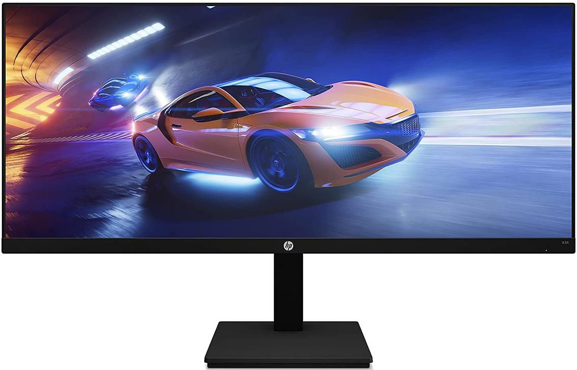 HP X34   34 WQHD IPS Gaming Monitor mit 165Hz für 359€ (statt 400€)