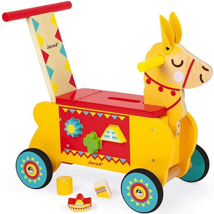 Janod J08004 Lama Reittier aus Holz für Kinder ab 1 Jahr für 44,89€ (statt 65€)