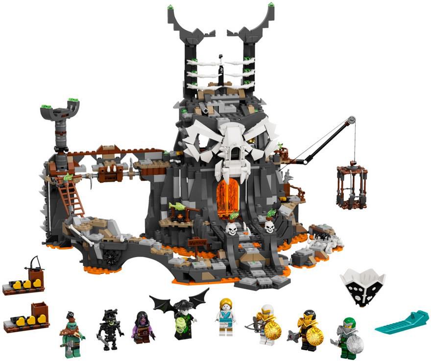 LEGO 71722 Ninjago Verlies des Totenkopfmagiers für 79,90€ (statt 95€)