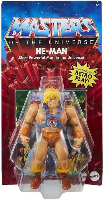 Masters of the Universe HGH44   Origins He Man Actionfigur für 8,44€ (statt 14€)   Prime