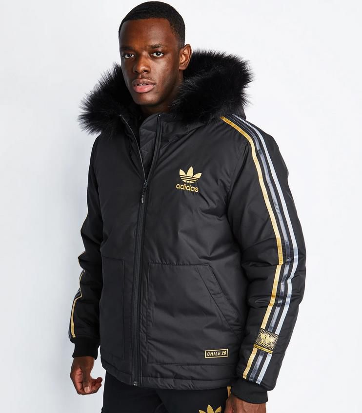 adidas Chile 20 Heavyweight Hooded Herren Jacke für 71,99€ (statt 150€)   nur XS, S, M