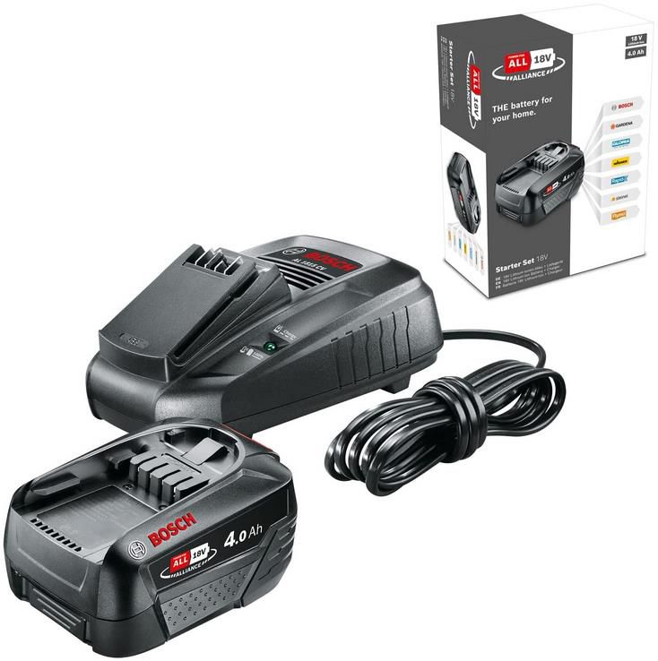 Bosch 18V 4,0 Ah Akku + AL 1830 Ladegerät für 57,40€ (statt 70€)