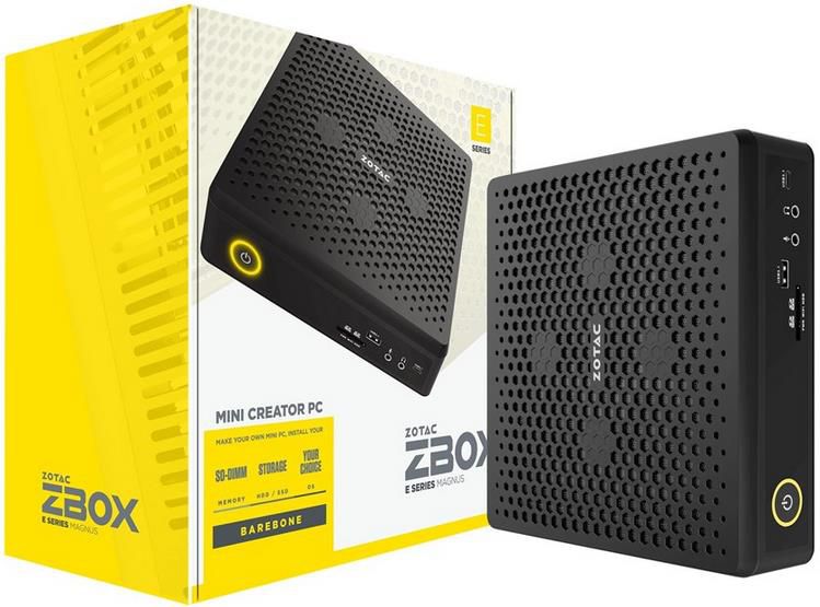 ZOTAC ZBOX MAGNUS E Series Barbone mit Core i5 10300H, RTX 2060 für 904,69€ (statt 1.123€)