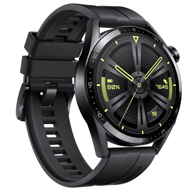 HUAWEI WATCH GT 3 46mm Smartwatch Edelstahl für 170,10€ (statt 192€)