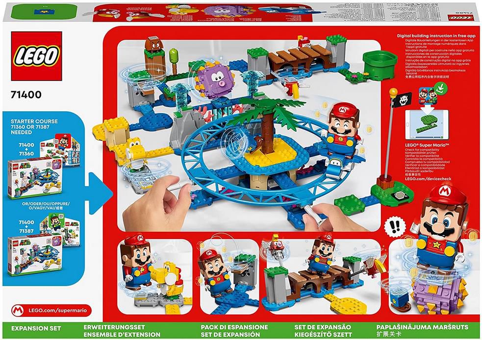 LEGO 71400 Super Mario Maxi Iglucks Strandausflug   Erweiterungsset mit Figuren für 35,97€ (statt 44€)