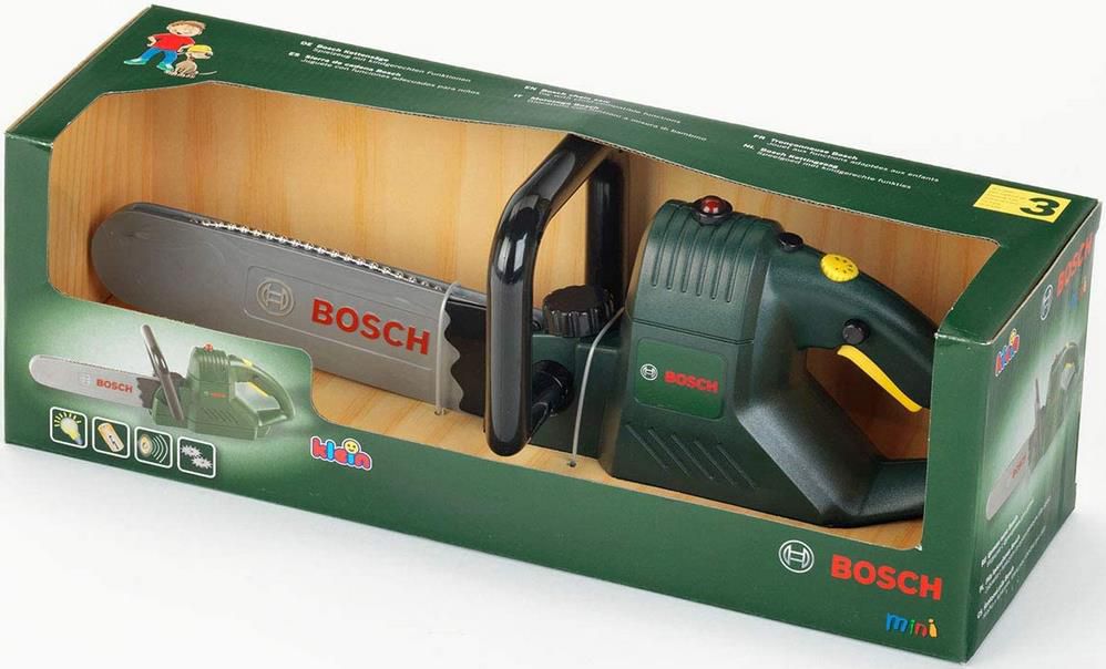 Theo Klein 8430 Bosch Spielzeugsäge mit realistischem Sägegeräusch und Blinklicht für 14,88€ (statt 24€)   Prime