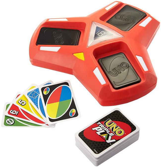 Mattel Games HCC21   UNO Triple Play Kartenspiel für 20,29€ (statt 33€)