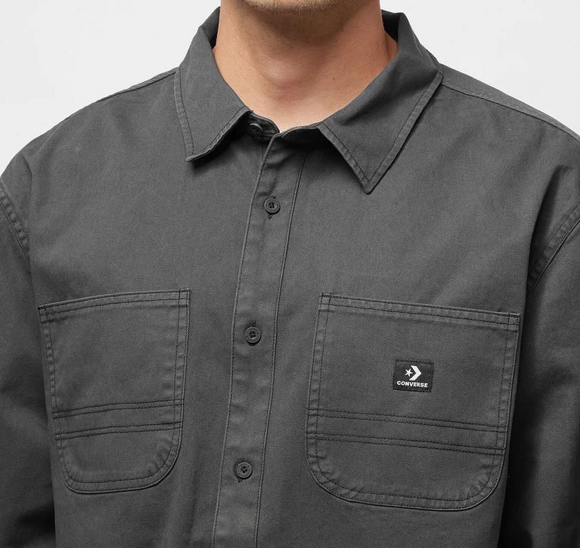 Converse Woven Long Sleeve Button Down Herren Hemd für 35,99€ (statt 70€)