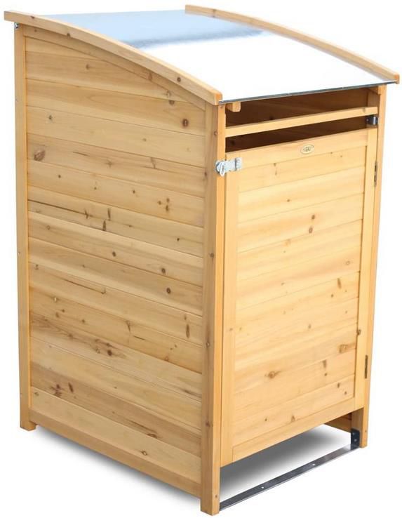 Habau 3151 Mülltonnenbox 240 Liter, 81 x 92 x 124 cm für 157,14€ (statt 299€)