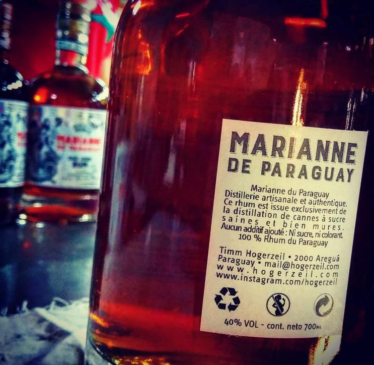 Marianne de Paraguay   Revolution Spirit Rum   0,7L 40% für 39,70€ (statt 44€)