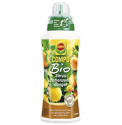COMPO BIO Zitruspflanzendünger (500ml) für alle Zitruspflanzen für 4,63€ (statt 9€)   Prime