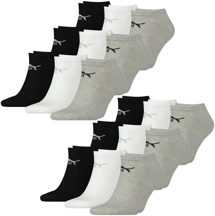 18x Puma Sneaker Socken Clyde Mixpack für 24,99€ (statt 38€)