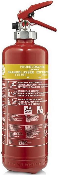 Smartwares VB2 Fettbrandlöscher 2L für Brandklasse A + F für 25,90€ (statt 45€)