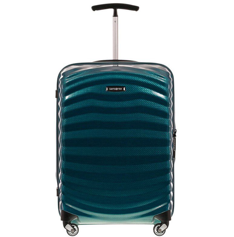 Samsonite Rollkoffer Lite Shock Spinner 55 in Blau für 201,85€ (statt 265€)