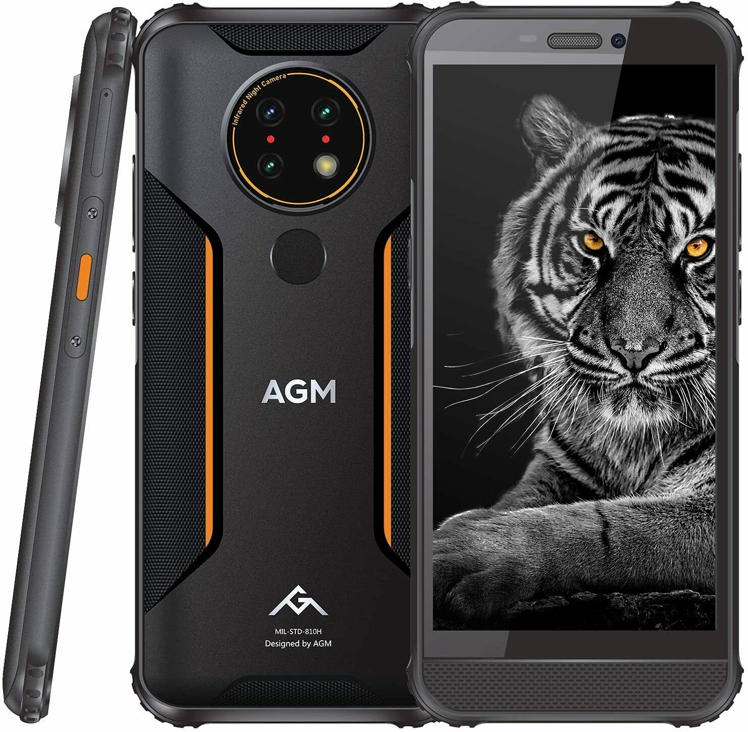 AGM H3 Outdoor 5,7 Zoll Smartphone mit Nachtsichtkamera, 64GB & 5400mAh für 184,19€ (statt 200€)
