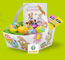 Globus: Bastle dir dein Osterkörbchen