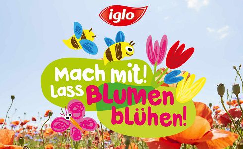 Iglo: 2 x iglo blubb Spinat kaufen, ein Blumen Anzucht Set gratis mitnehmen