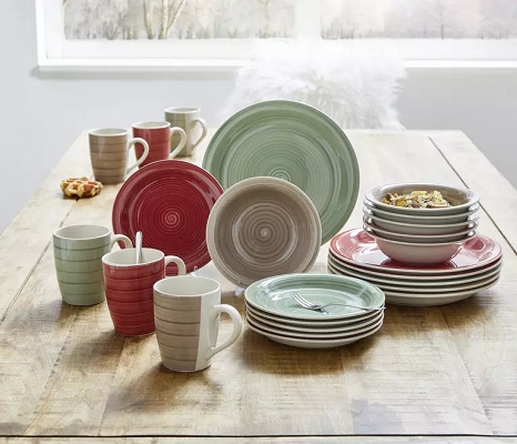 KOMBISERVICE 24 teilig Colorful Country ab 19,99€ (statt 40€)