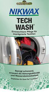 Gratis: Nikwax Tech Wash Probe für Funktionswäsche