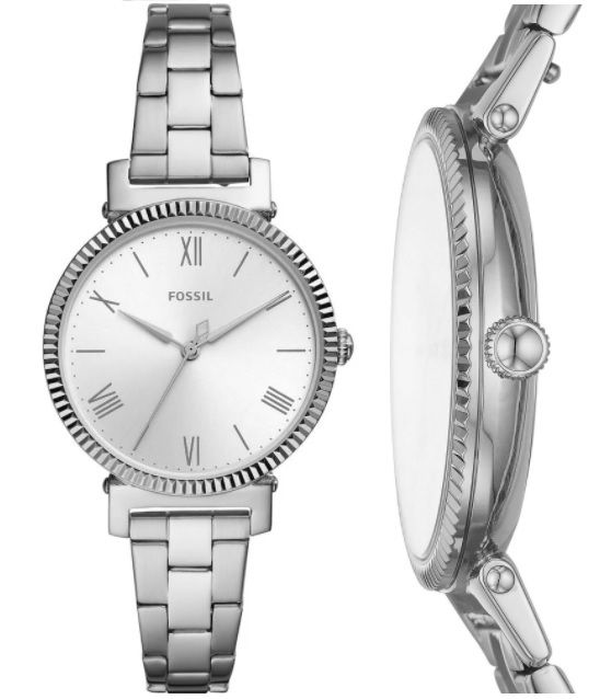 Fossil Damenuhr Daisy (ES4864) in Silber für 49€ (statt 95€)