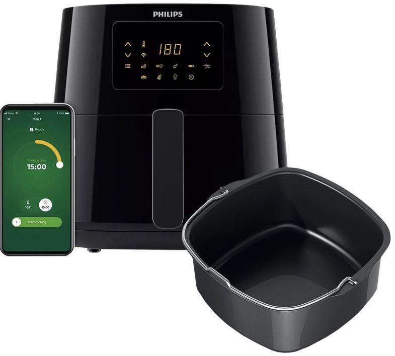 Philips HD9280/93 Essential Airfryer XL mit App Steuerung + Backform für 125,90€ (statt 199€)